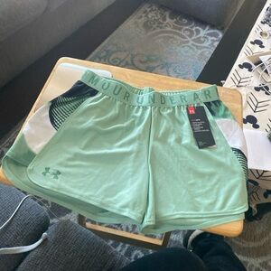 Under Armour green shorts  size small NWT